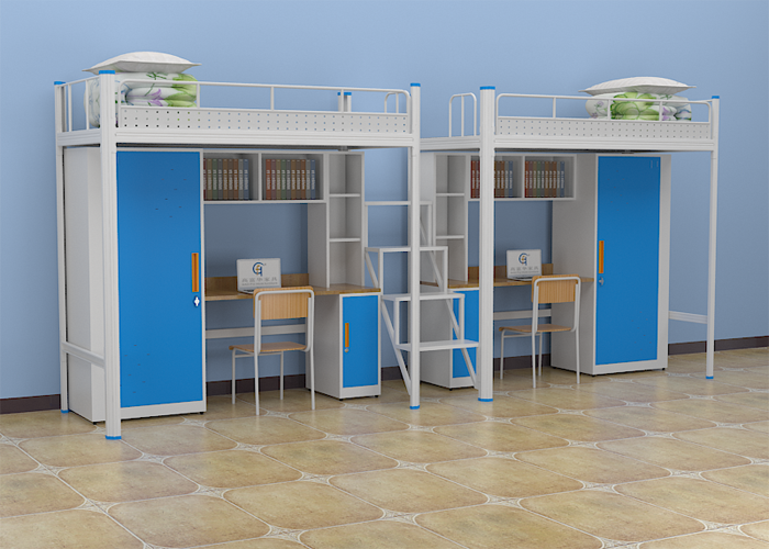 宿舍公寓床，雙層鐵床，單層鐵床的適用范圍