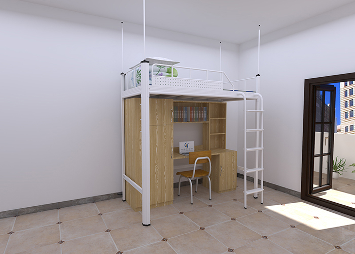 有這么一款不用螺絲銜接的卡扣式學(xué)生宿舍床，是什么體驗(yàn)？