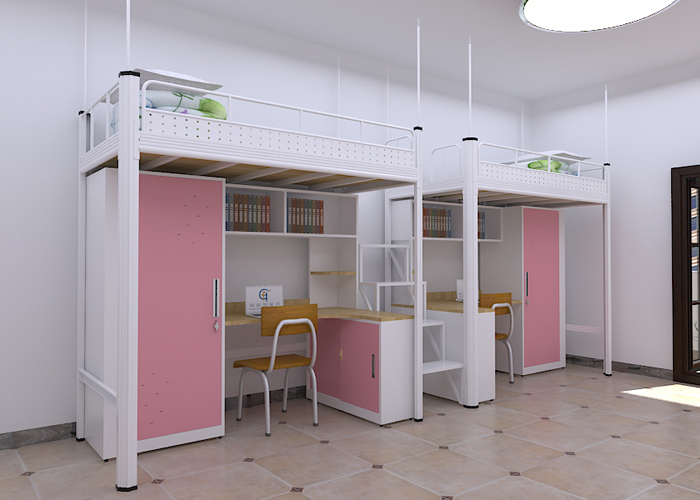 20套起批雙層公寓床，享受東莞市學生公寓床廠家的批發價